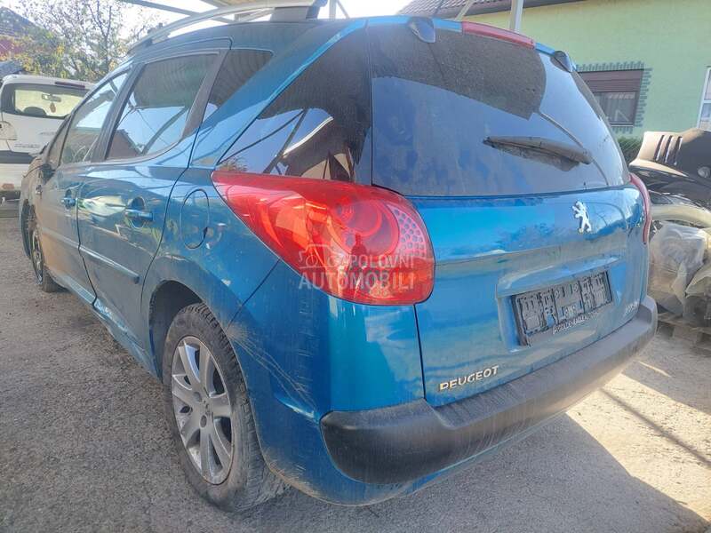 Amortizer haube i gepeka za Peugeot 207