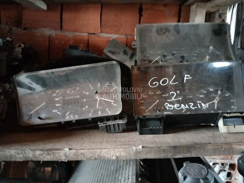 Satovi za Volkswagen Golf 1, Golf 2, Golf 3 od 1983. do 1987. god.