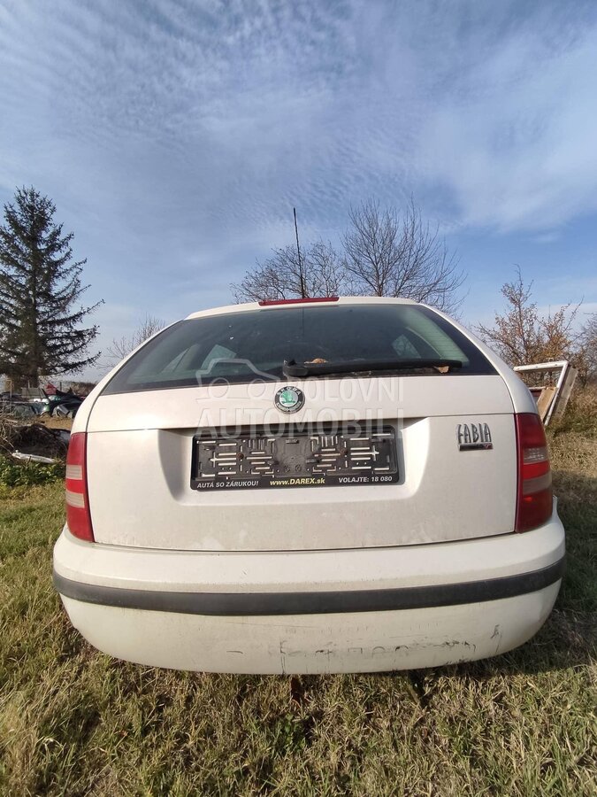 Zadnji branik za Škoda Fabia