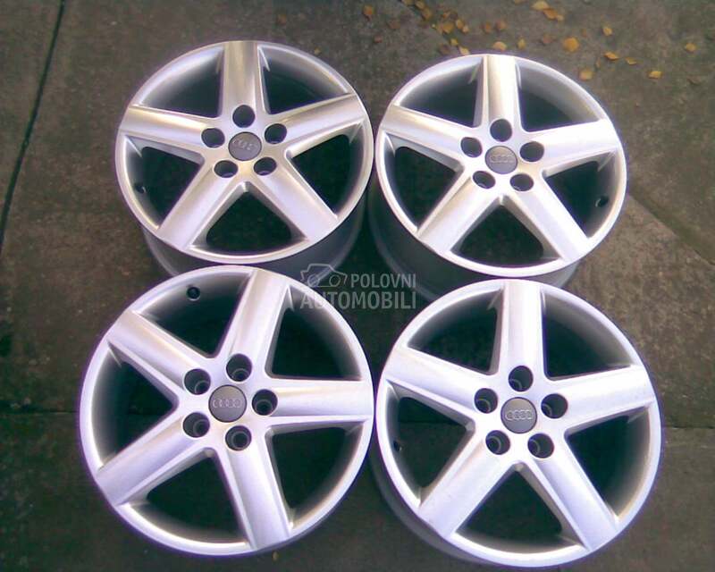 Aluminijumske felne AUDI original 17" 5 x 112
