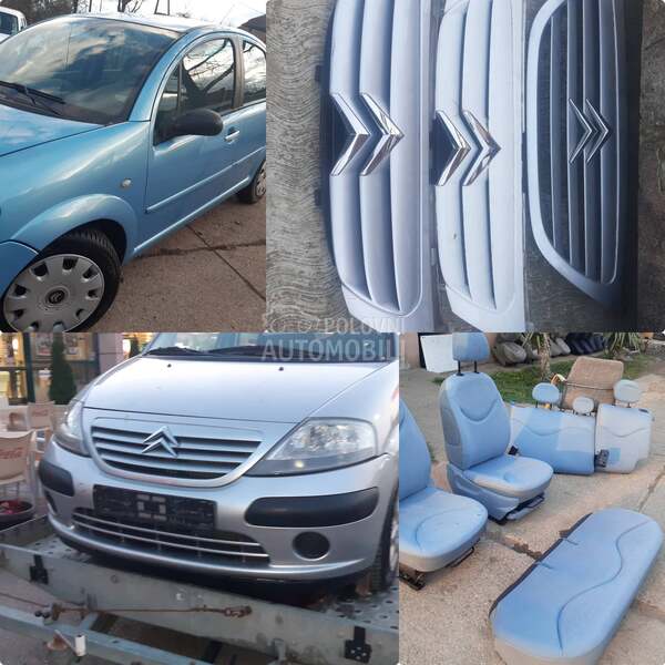 Maska hauba krilo za Citroen C3