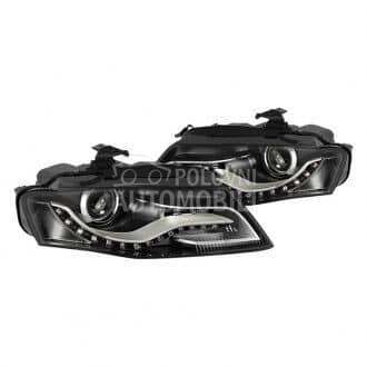Kristalni farovi Day Line  A4 za Audi A4, A4 Allroad