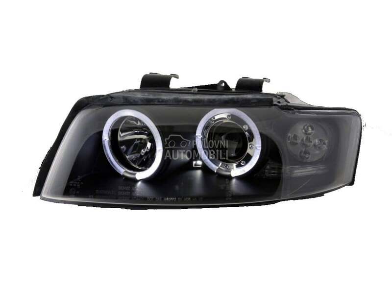 Kristalni farovi Angel Eyes  A za Audi A4, A4 Allroad