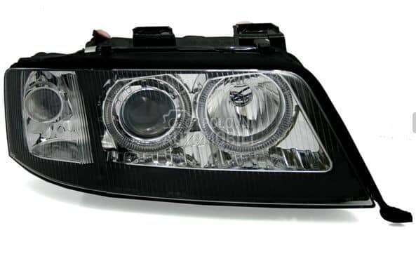 Kristalni farovi Angel Eyes  A za Audi A6, A6 Allroad