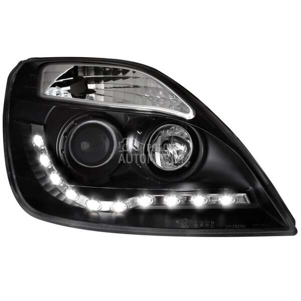 Kristalni farovi Devil Eyes  F za Ford Fiesta