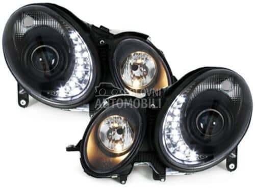 Kristalni LED xenon farovi  W2 za Mercedes Benz E Klasa