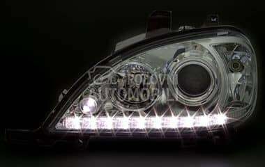 Kristalni LED farovi  ML  W163 za Mercedes Benz ML Klasa