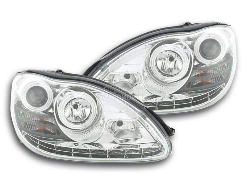 Kristalni LED farovi  W220 S-C za Mercedes Benz S Klasa