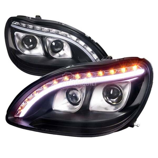Kristalni LED farovi  W220 S-C za Mercedes Benz S Klasa