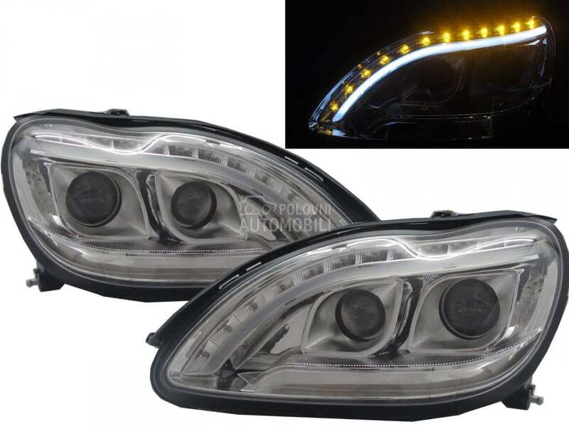 Kristalni LED farovi  W220 S-C za Mercedes Benz S Klasa