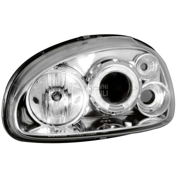 Kristalni farovi Angel Eyes  C za Opel Corsa