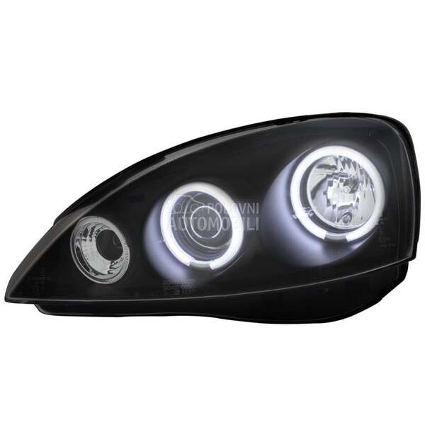 Kristalni farovi Angel Eyes  C za Opel Corsa