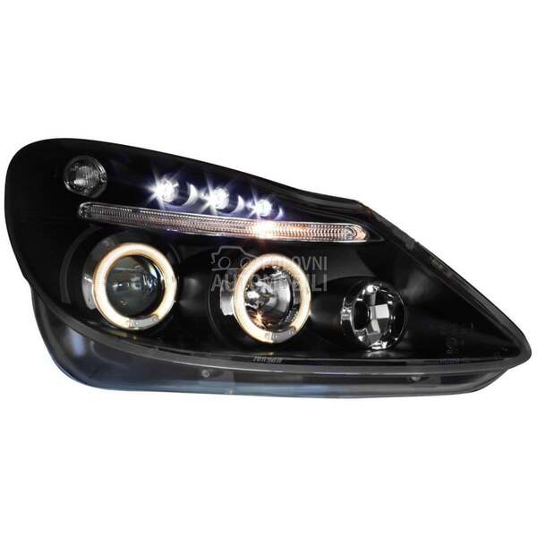 Kristalni farovi Angel Eyes  C za Opel Corsa