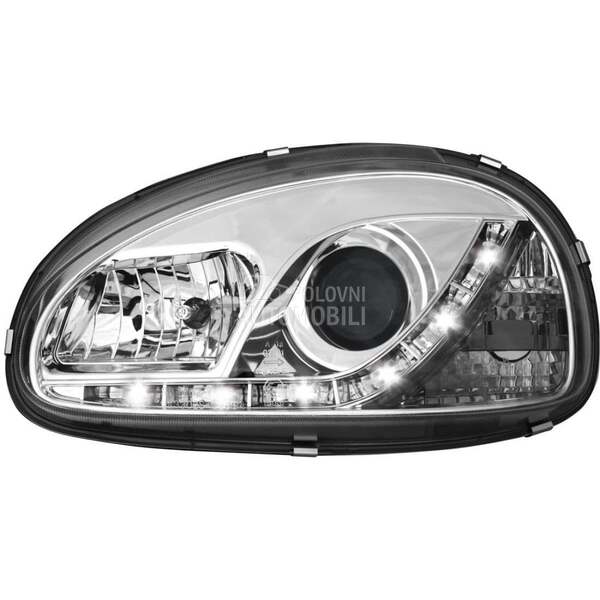 Kristalni farovi Devil Eyes  C za Opel Corsa