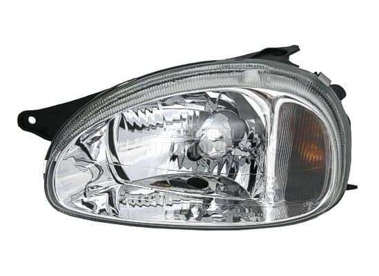 Kristalni Clear glass farovi za Opel Corsa