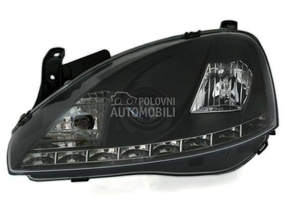 Kristalni farovi Devil Eyes  C za Opel Corsa