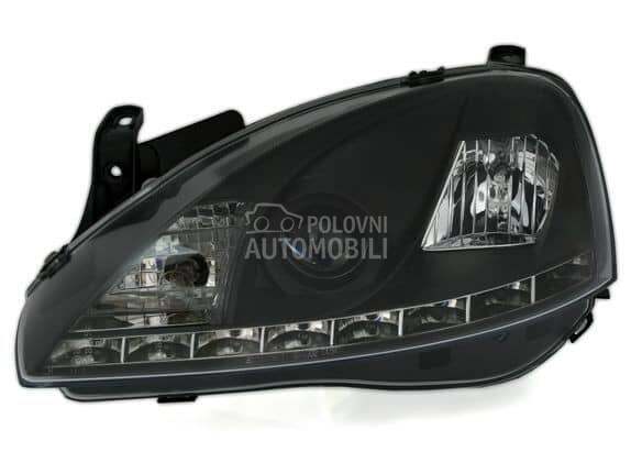 Kristalni farovi Devil Eyes  C za Opel Corsa