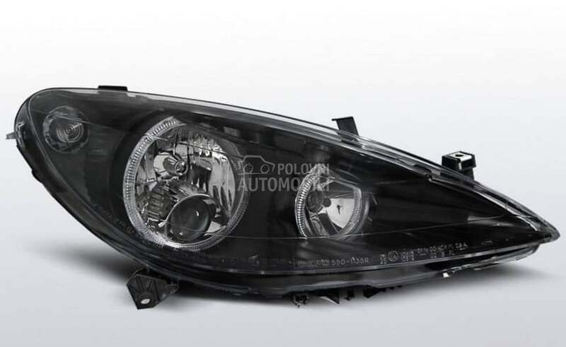 Kristalni farovi Angel Eyes  3 za Peugeot 306, 307