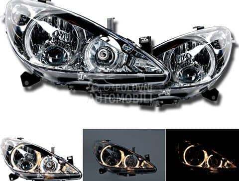 Kristalni farovi Angel Eyes  3 za Peugeot 306, 307