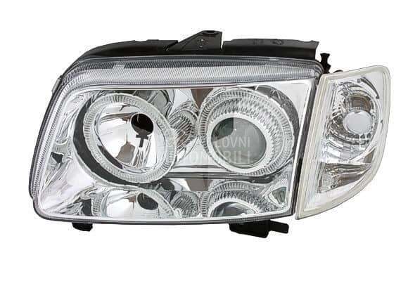Kristalni farovi Angel Eyes PO za Volkswagen Polo