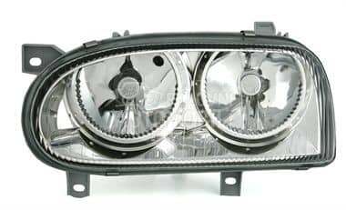 Kristalni Clear Glass farovi za Volkswagen Golf 3