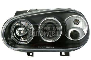 Kristalni farovi Angel Eyes  G za Volkswagen Golf 4