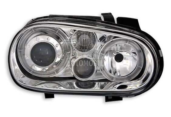 Kristalni farovi Angel Eyes  G za Volkswagen Golf 4