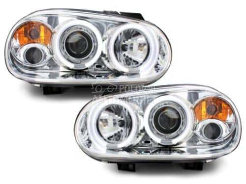 Kristalni farovi Angel Eyes  G za Volkswagen Golf 4