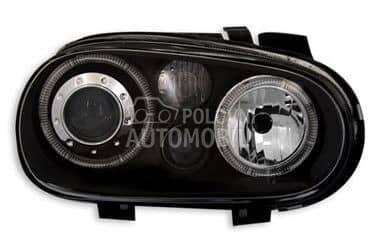 Kristalni farovi Angel Eyes  G za Volkswagen Golf 4