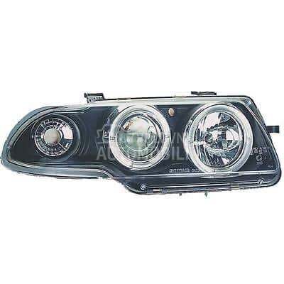 Kristalni farovi Angel Eyes  A za Opel Astra F