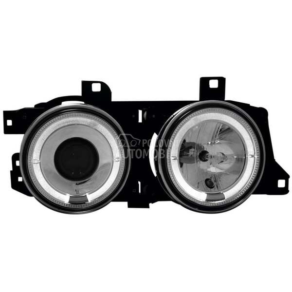 Kristalni farovi Angel Eyes  E za BMW Serija 5