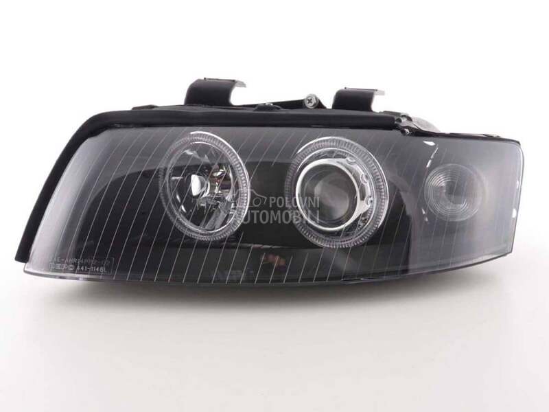 Kristalni farovi Angel Eyes za Audi A4, A4 Allroad
