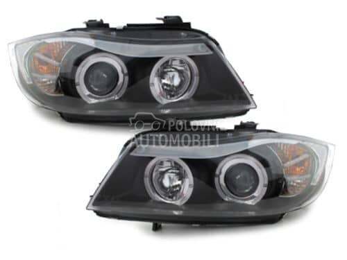 Kristalni farovi Angel Eyes za BMW 315, 316, 318 ... od 2005. do 2008. god.