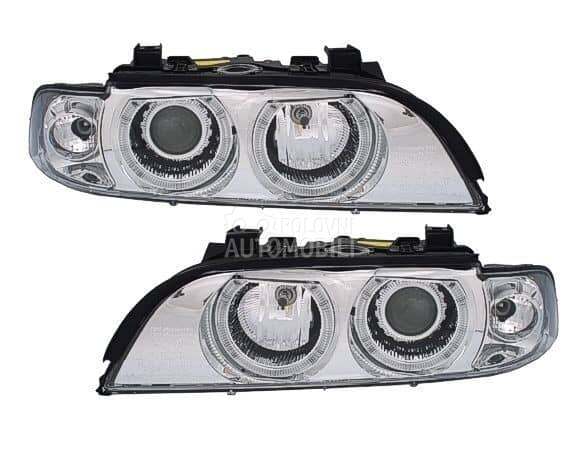 Kristalni farovi Angel Eyes  E za BMW Serija 5