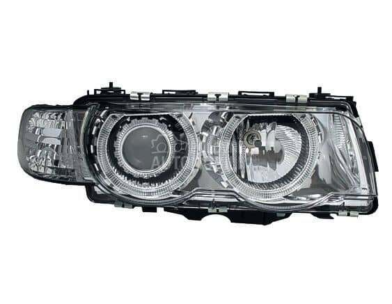 Kristalni farovi Angel Eyes  E za BMW Serija 7