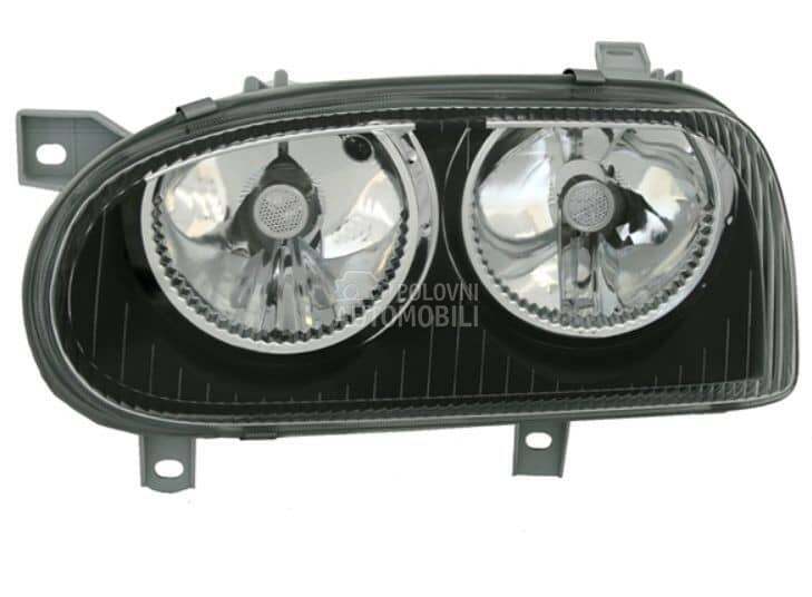 Kristalni Clear Glass farovi za Volkswagen Golf 3