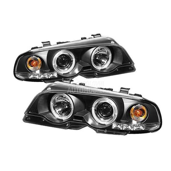 Kristalni farovi Angel Eyes  E za BMW Serija 3