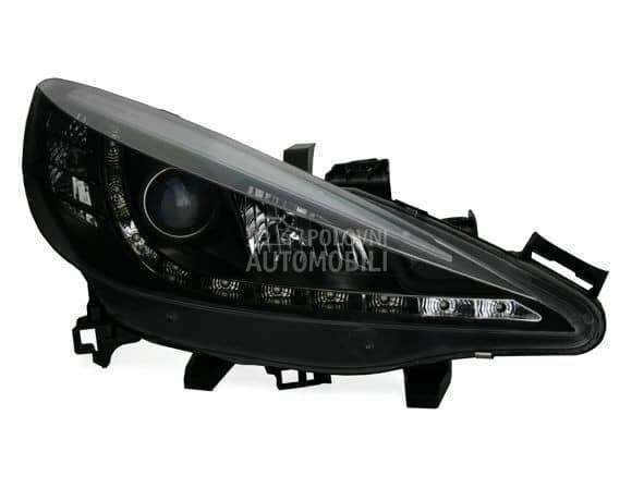 Kristalni farovi Devil Eyes  2 za Peugeot 206, 206 plus, 207