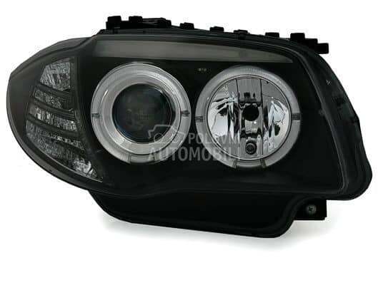 Kristalni farovi Angel Eyes  E za BMW Serija 1