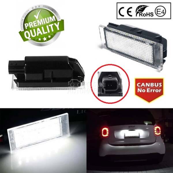 LED SIJALICE ZA TABLICE TIPSKE za Smart ForTwo, Ostalo