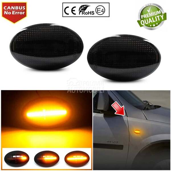 LED BOCNI DYNAMIC MIGAVCI za Opel Combo, Tigra, Calibra ...