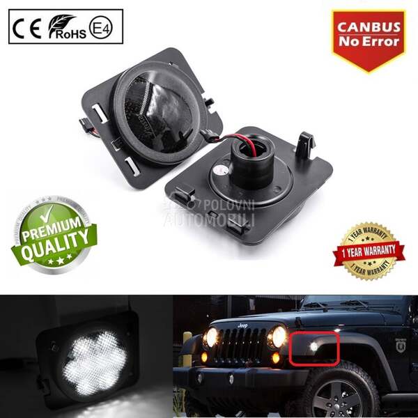 LED BOCNI MARKERI NA BRANIKU za Jeep Wrangler, Ostalo