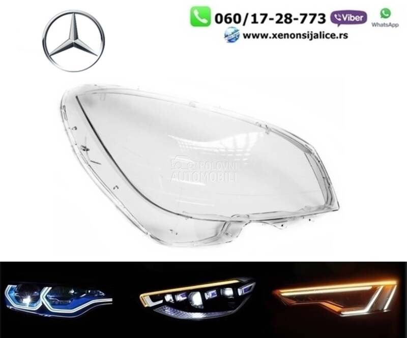 Staklo fara za far glk 13-15 za Mercedes Benz GLK 220, GLK 320, GLK 350 ...