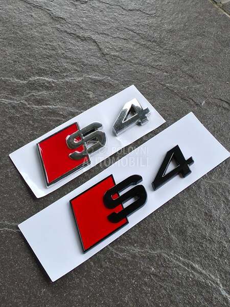 S4 oznaka gepeka NOVO za Audi A4, S4, A4 Allroad