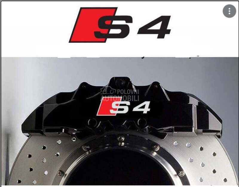 S4 nalepnice celjusti kocnica za Audi A4, S4, A4 Allroad