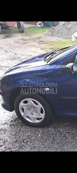 levo krilo xs teget plavo za Peugeot 206