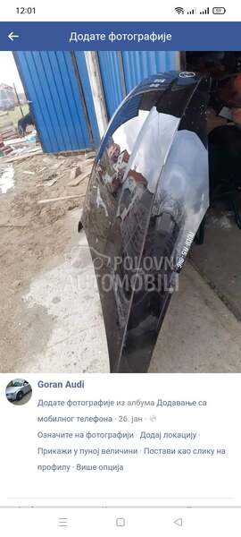 HAUBA A5 za Audi A5 od 2016. do 2021. god.