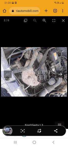 Ford Fiesta -  kompletan auto u delovima