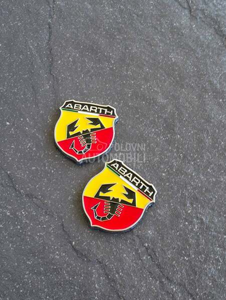 Abarth oznake blatobrana NOVO za Fiat Ostalo