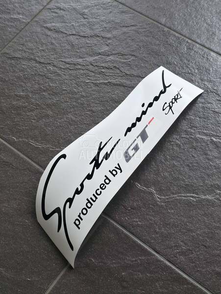 GT sports mind nalepnica NOVO za Peugeot Ostalo